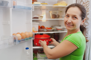 Cómo deshacerse del olor en el refrigerador.