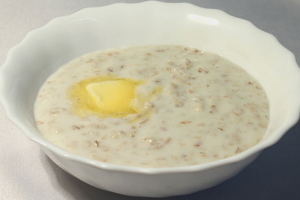 Como cocinar avena en leche