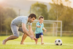 Come insegnare a un bambino a fare sport