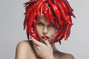 Maschere per capelli con peperoncino