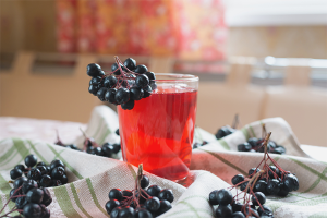 Compote de chokeberry