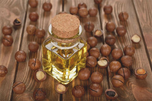 Olio di macadamia per capelli