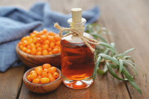 Sea buckthorn hair oil