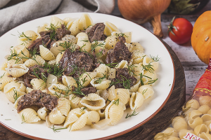 Cómo hacer pasta con estofado