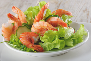 Comment faire une salade de crevettes