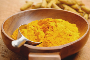 Masques de curcuma