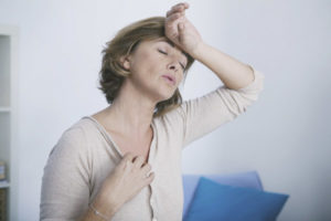 Bouffées de chaleur avec ménopause