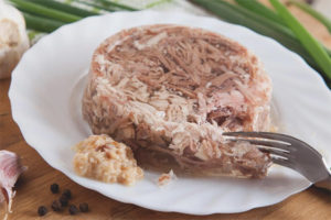 Viande en gelée pour le diabète