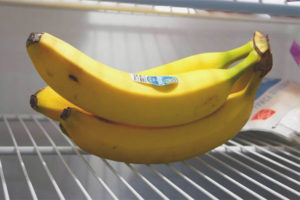 È possibile conservare le banane in frigorifero