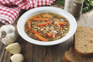 Comment faire une soupe aux lentilles