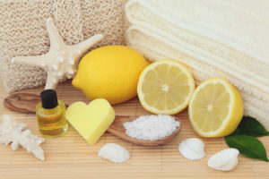 Peeling viso al limone