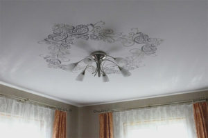 Plafond tendu en tissu