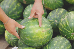 Cómo elegir una sandía madura y dulce