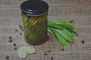 Ramson en escabeche