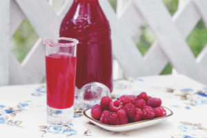 Teinture de framboise