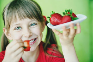 Fragole per bambini